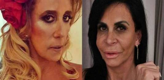 Rita Cadillac e Gretchen - Montagem/Área VIP