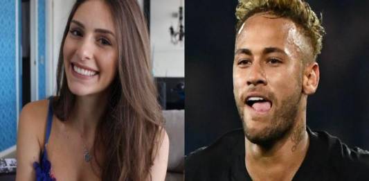 Camila Karam e Neymar - Montagem/Área VIP