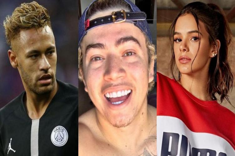 Whindersson Nunes fala sobre término de Bruna Marquezine e Neymar