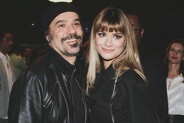 Alinne Moraes e marido