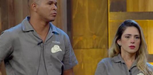 Aloísio Chulapa e Nadja Pessoa - Reprodução/Record TV