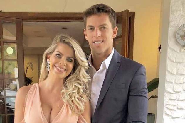 Amaury Nunes e Karina Bachi Amaury Nunes e Karina Bacchi - Reprodução/Instagram