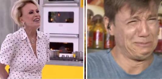 Ana Maria Braga e Felipe Suhre - Reprodução/TV Globo