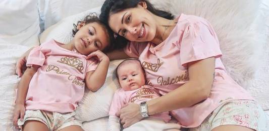 Vicky, Stella e Bella Falconi / Reprodução: Instagram