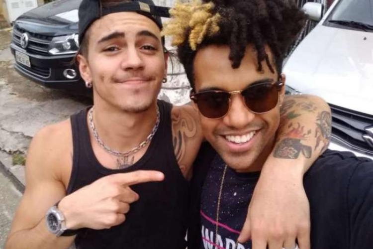 Biel grava nova música com D’Black, marido de Nadja Pessoa