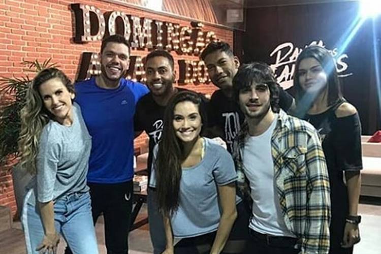Trio volta aos ensaios do “Dança dos Famosos”