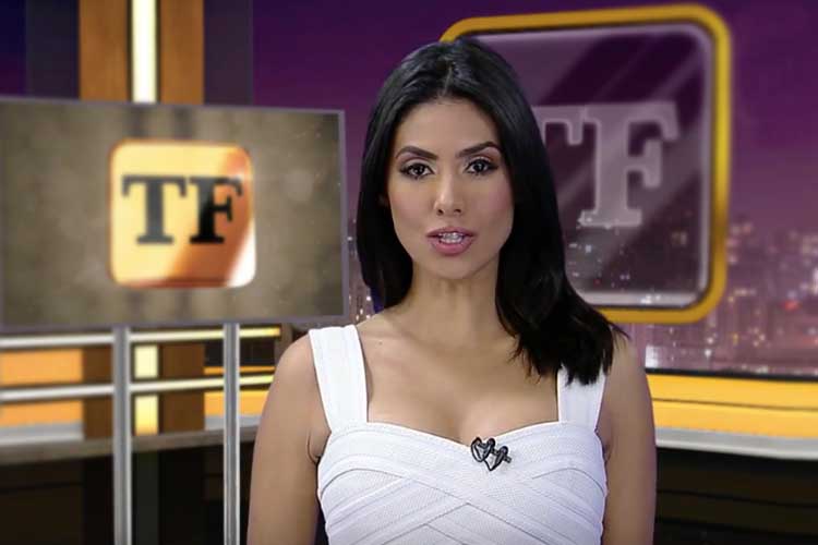 Flavia Noronha Flavia Noronha - Reprodução/Rede TV