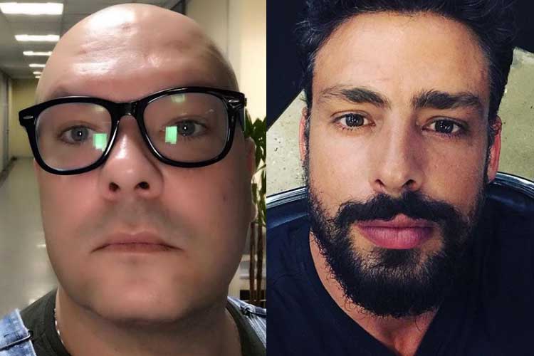 Felipeh Campos publica foto inusitada de Cauã Reymond e detalhe chama atenção