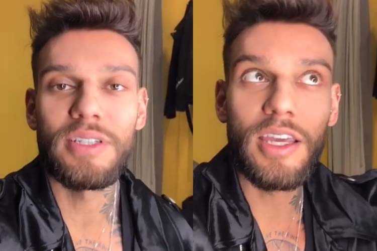 Lucas Lucco manda recado em vídeo e comete erro