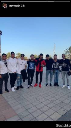 Neymar / Reprodução: Instagram stories 