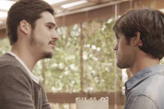 O Tempo Não Para - Samuca e Elmo O Tempo Não Para - Samuca e Elmo (Reprodução/TV Globo)