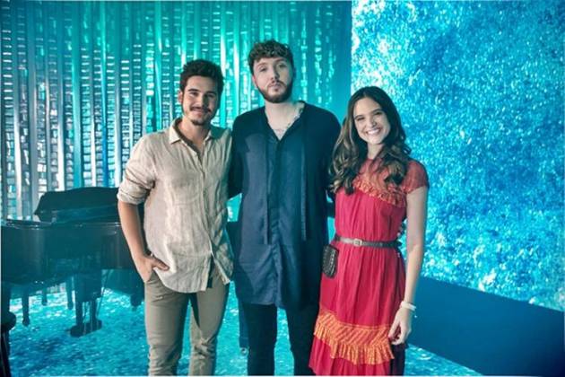  O Tempo Não Para - Samuca e Marocas com James Arthur (Globo/Isabella Pinheiro)