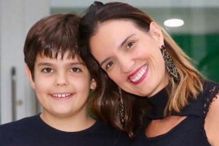 Filho de Faustão faz poesia e mãe revela orgulho