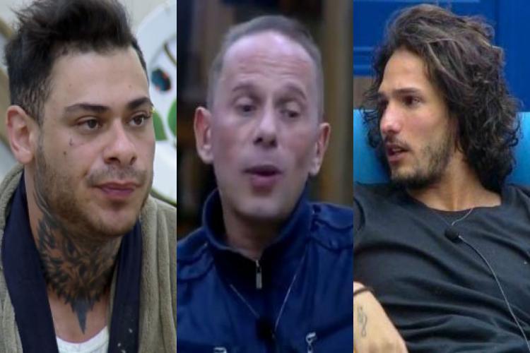 A Fazenda 10: Rafael Ilha briga com Léo Stronda e João Zoli
