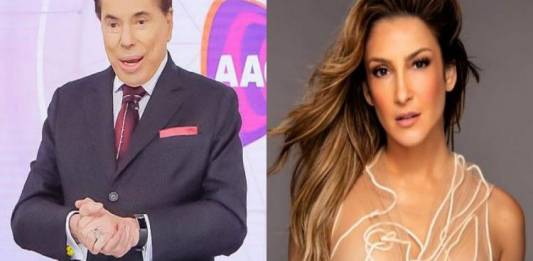 Silvio Santos e Claudia Leitte - Montagem/Área VIP