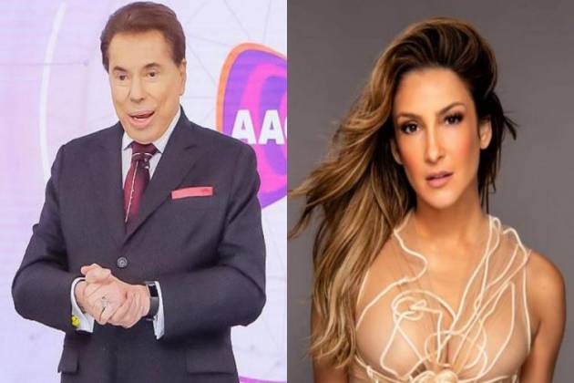 Silvio Santos e Claudia Leitte - Montagem/Área VIP