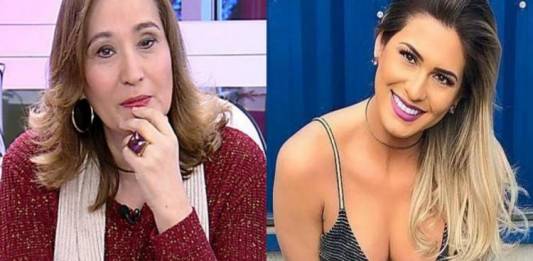 Sonia Abrão e Lívia Andrade - Montagem/Área VIP