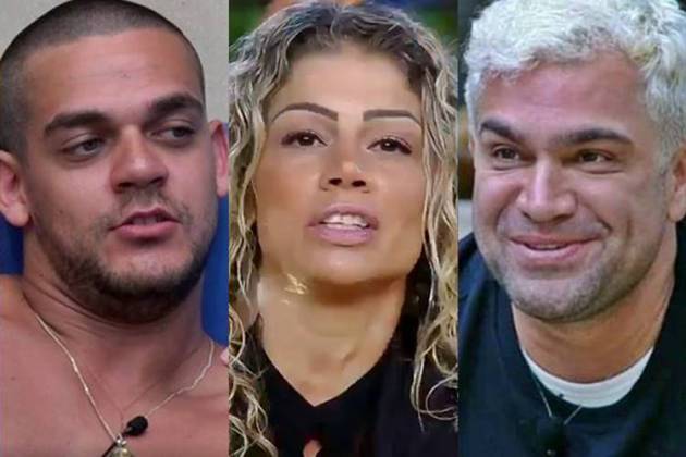 A Fazenda 10 - Caique - Catia - Evandro (Reprodução/Record TV)
