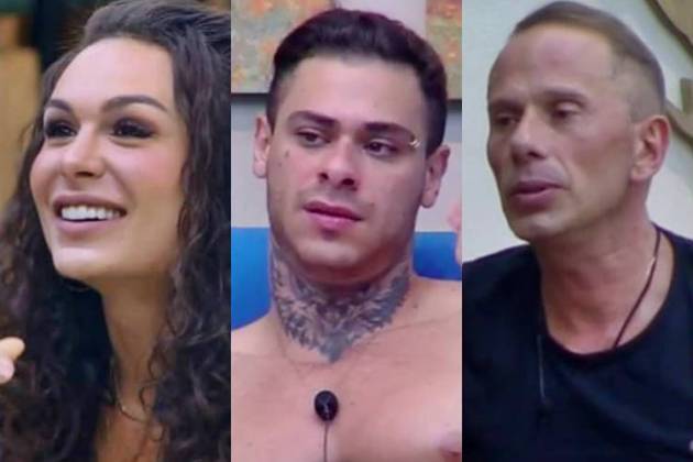 A Fazenda 10 - Fernanda - Leo - Rafael (Reprodução/Record TV)