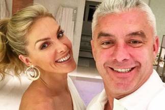 Ana Hickmann e o marido/Instagram