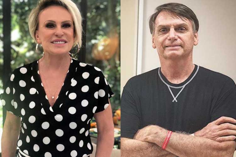 Ana Maria Braga comete deslize ao falar sobre Bolsonaro e Louro José intervém