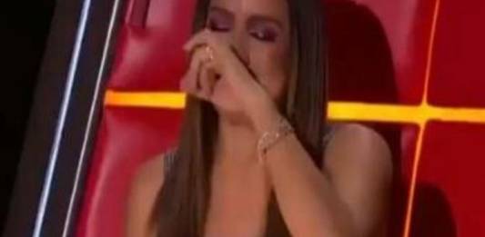 Anitta chorando - Reprodução