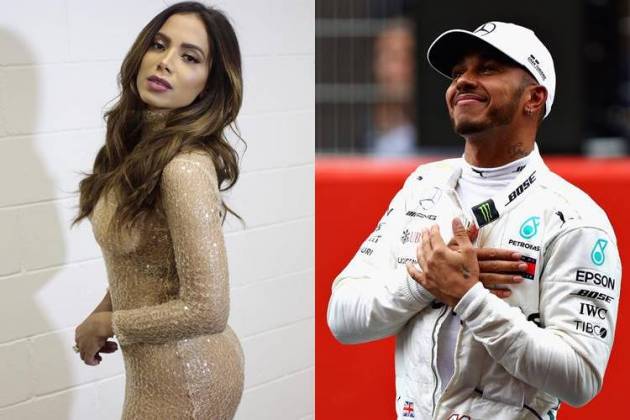 Anitta e Lewis Hamilton / Reprodução: Instagram