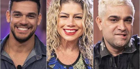 Caique, Cátia e Evandro - A Fazenda 10