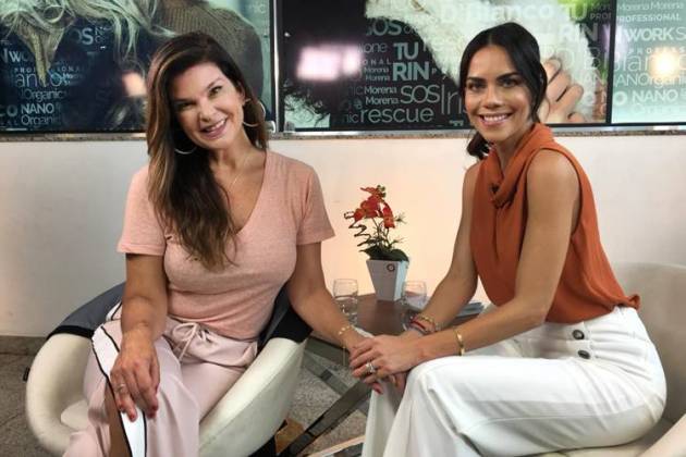 Cristiana Oliveira e Dani Albuquerque (Divulgação/RedeTV!)
