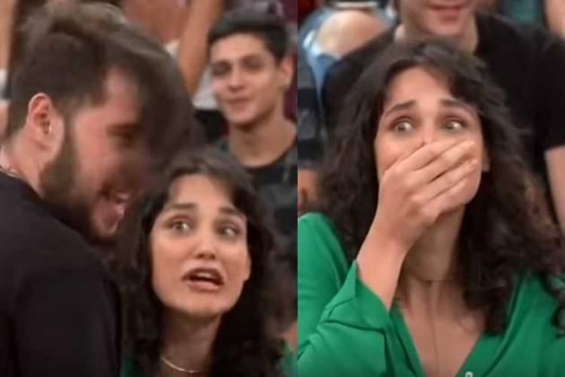 Débora Nascimento no 'Altas Horas' - Reprodução/TV Globo