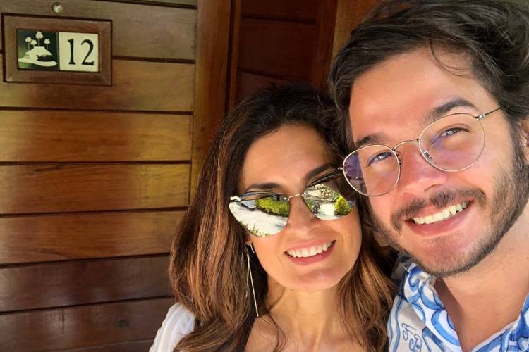Fátima Bernardes e Túlio Gadelha comemoram ‘recorde’ em Paris