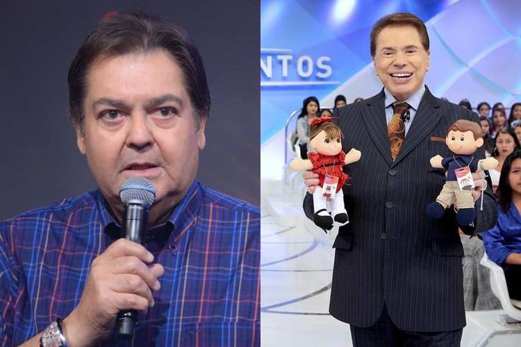 Na Globo, Faustão manda possível indireta a Silvio Santos