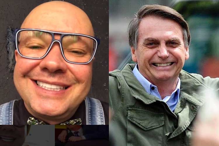 Felipeh Campos comemora vitória de Bolsonaro com foto polêmica