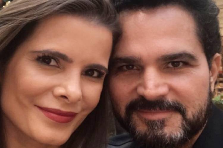 Luciano Camargo mata a saudade de mulher e das filhas
