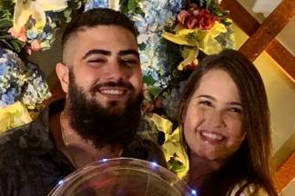 Henrique com a mulher Henrique com a mulher/Instagram