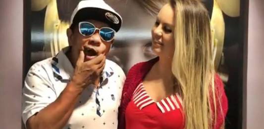 Liminha com a mulher/Instagram