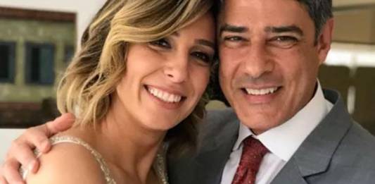 Natasha Dantas e William Bonner - Reprodução/Instagram