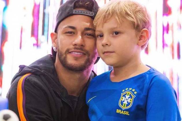 Neymar e David Lucca - Reprodução/Instagram