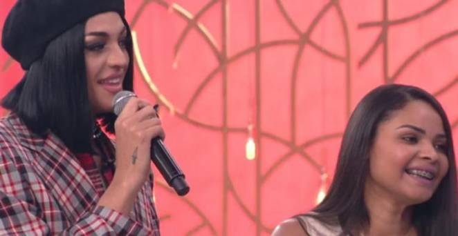 Pabllo Vittar e Phamella - Reprodução/TV Globo