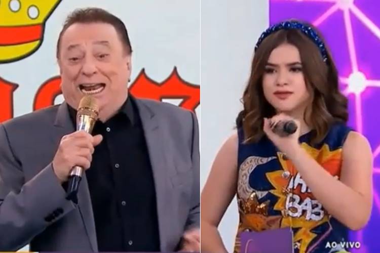 Raul Gil faz desabafo prol Bolsonaro e é interrompido por Maísa, no Teleton