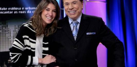 Rebeca Abravanel e Silvio Santos - Divulgação/SBT