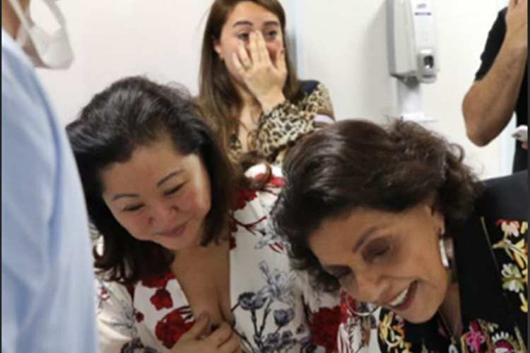 Duda Nagle mostra reação de família após nascimento de Zoe