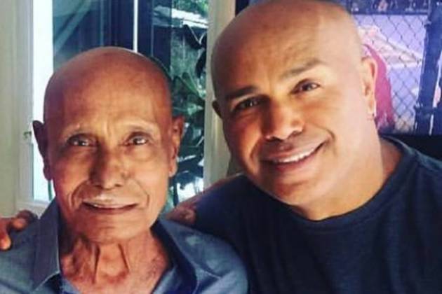 Rick com o pai Rick com o pai/Instagram