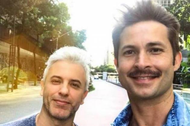 Sergio Módena e Gustavo Wabner Sergio Módena e Gustavo Wabner - Reprodução/Instagram