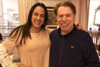 Silvia Abravanel e Silvio Santos / Reprodução: Instagram