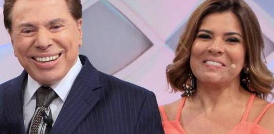 Silvio Santos e Mara Maravilha - Divulgação