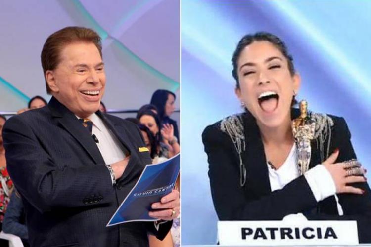 Silvio Santos e Patrícia Abravanel - Reprodução/SBT