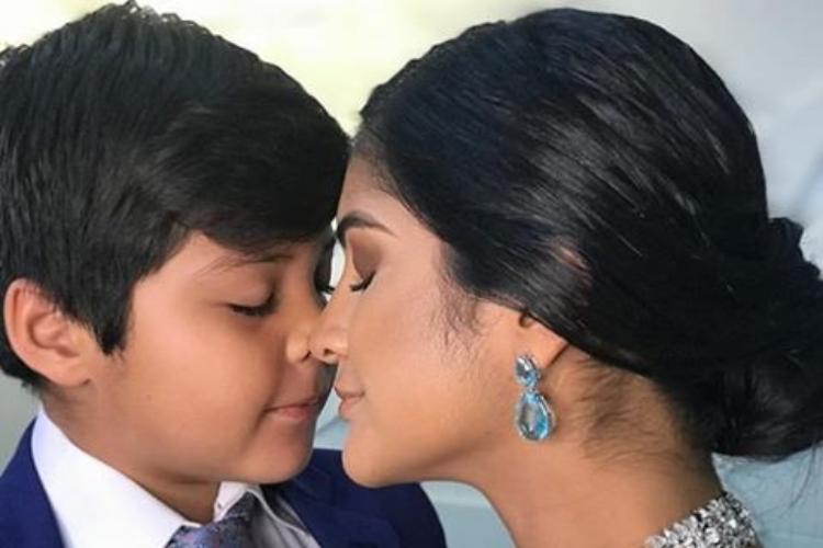 Mileide Mihaile dá lição de moral no filho