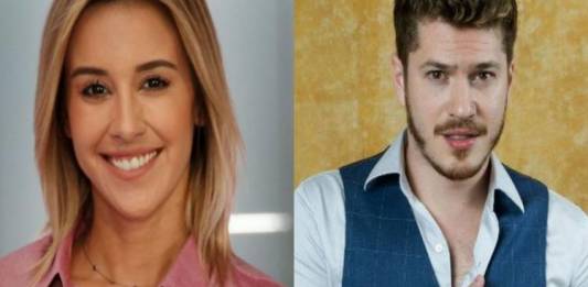 Cris Dias e Caio Paduan - Montagem/Área VIP