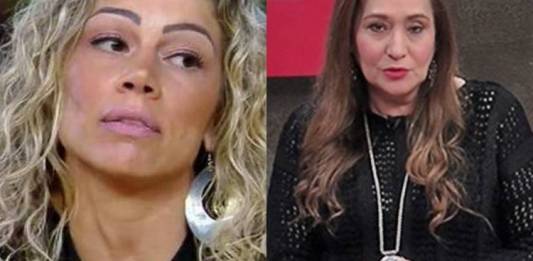 Catia Paganote e Sonia Abrão (Reprodução/RecordTV/RedeTV)